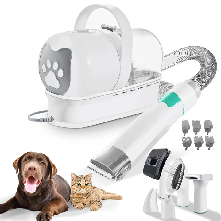 Kit de Toilettage 7-en-1 Thermostatique Premium pour Chiens et Chats