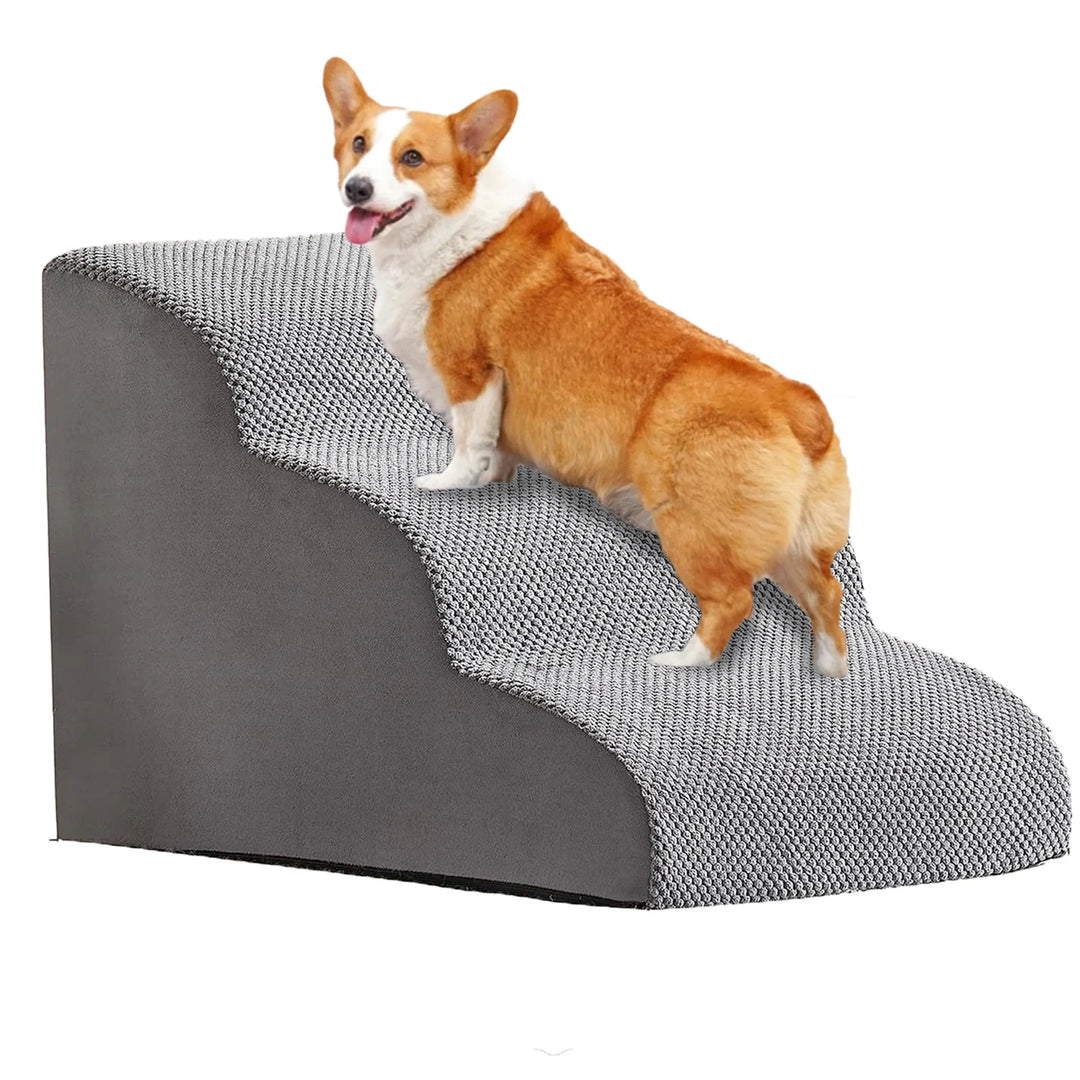 Escalier Premium 3 Marches Imperméable pour Chiens & Chats