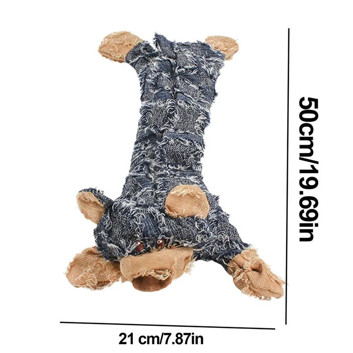 Jouet Couineur Indestructible en Forme d'Ours pour Chien