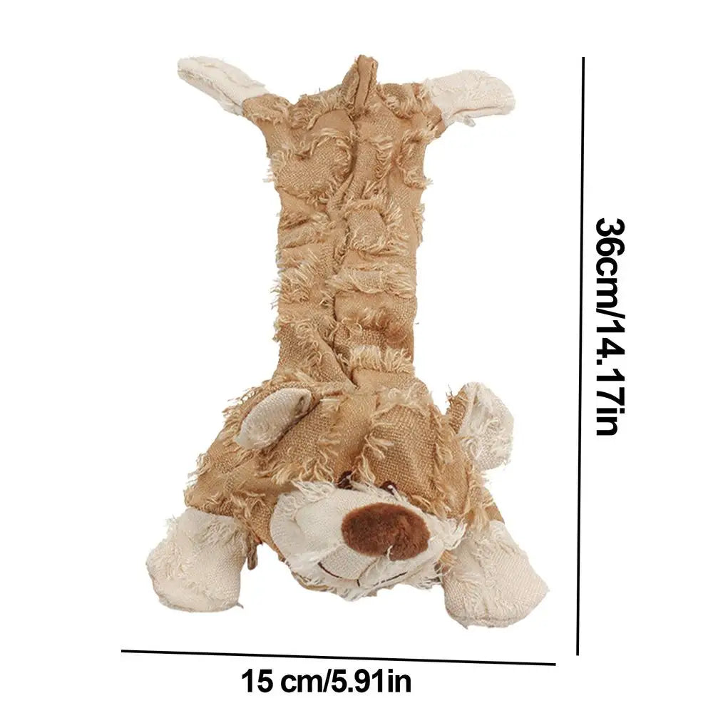 Jouet Couineur Indestructible en Forme d'Ours pour Chien