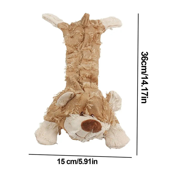 Jouet Couineur Indestructible en Forme d'Ours pour Chien