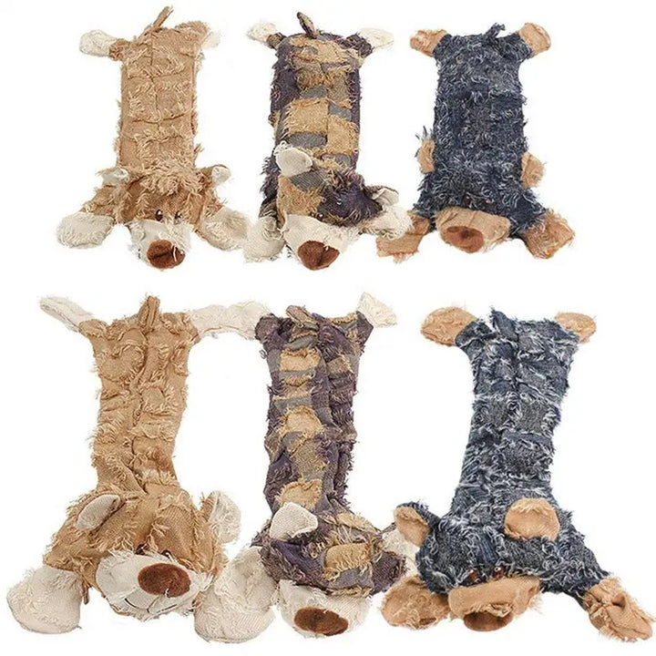 Jouet Couineur Indestructible en Forme d'Ours pour Chien
