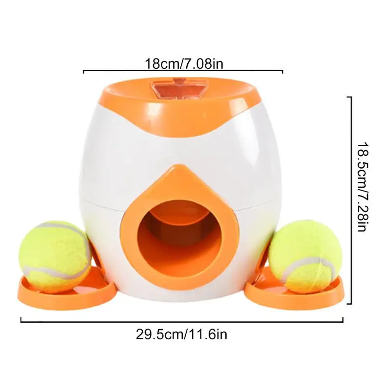 Lanceur de balles interactif pour chien