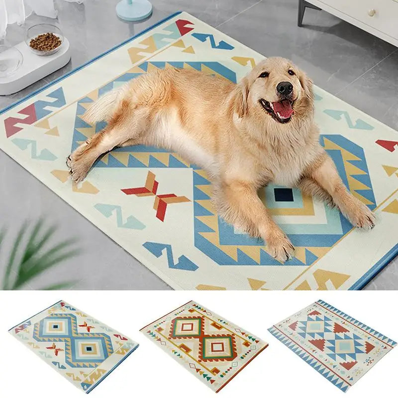 Tapis Rafraîchissant pour Chiens – Fraîcheur Instantanée