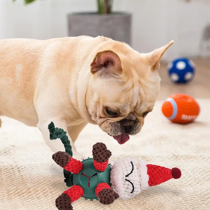 Jouet en Peluche pour Chien de Noël