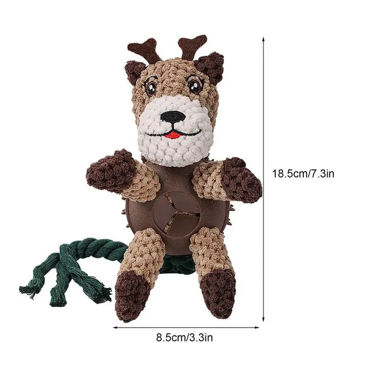 Jouet en Peluche pour Chien de Noël