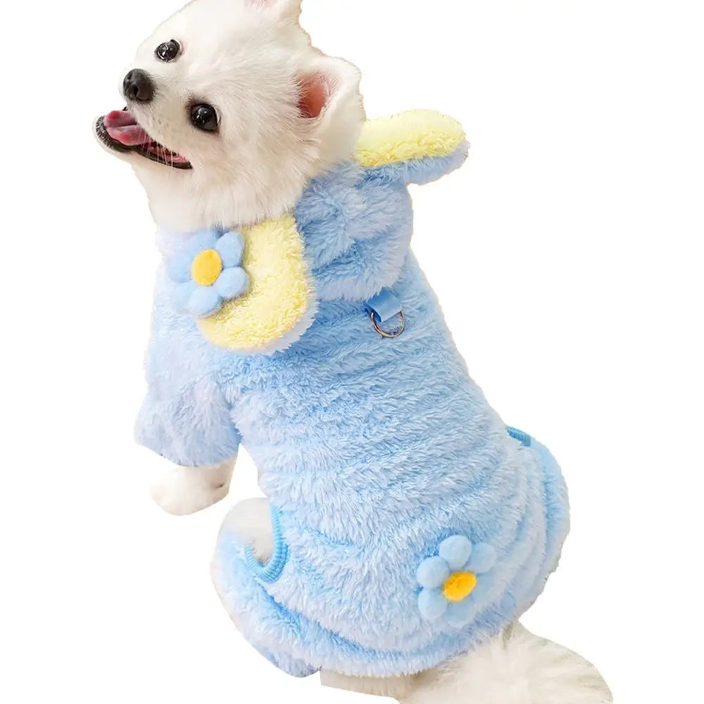 Manteau en Peluche pour Chiens et Chats