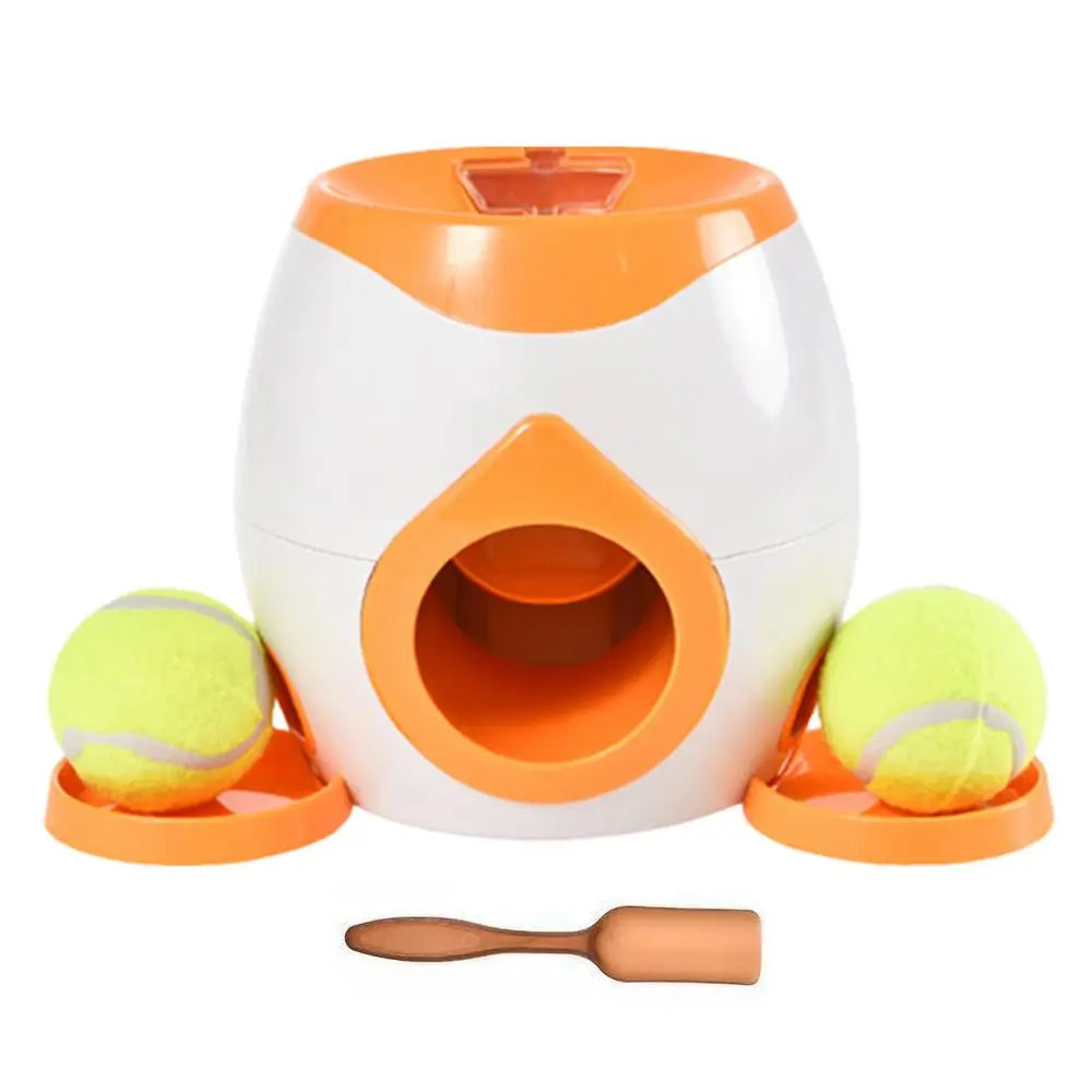 Lanceur de balles interactif pour chien