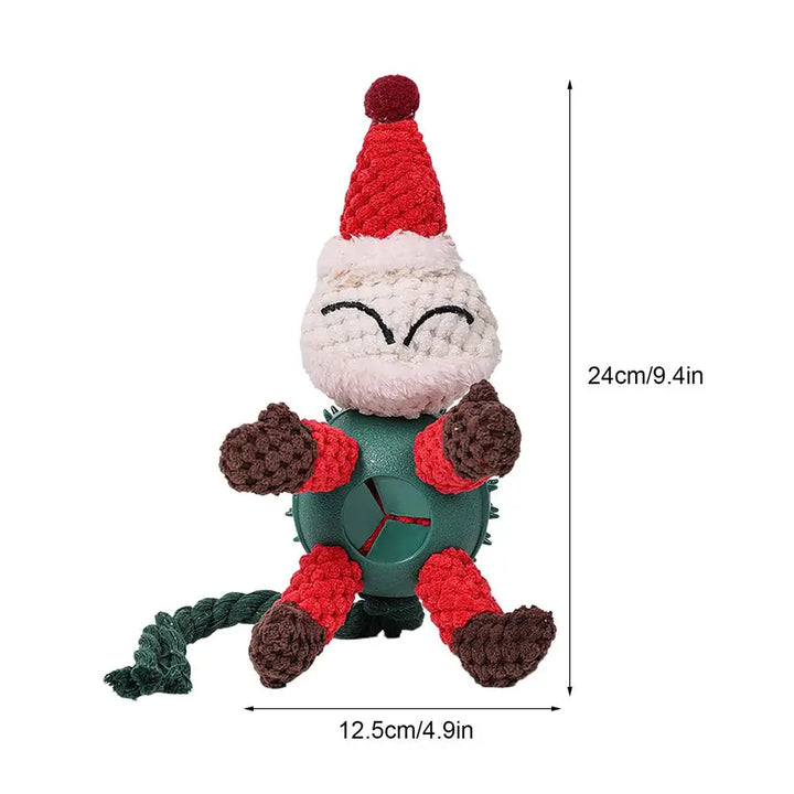 Jouet en Peluche pour Chien de Noël