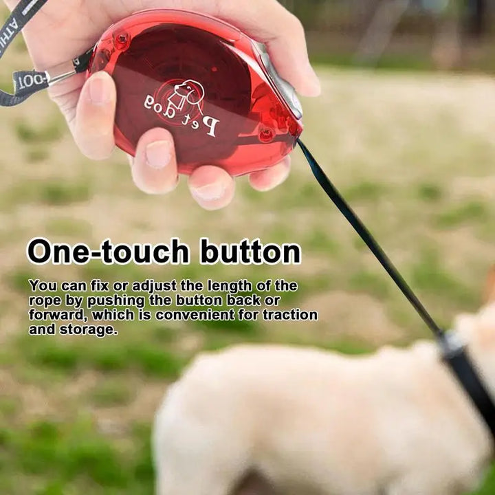 Laisse rétractable premium pour chien