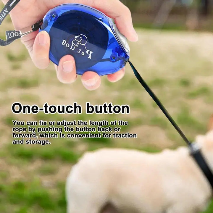 Laisse rétractable premium pour chien