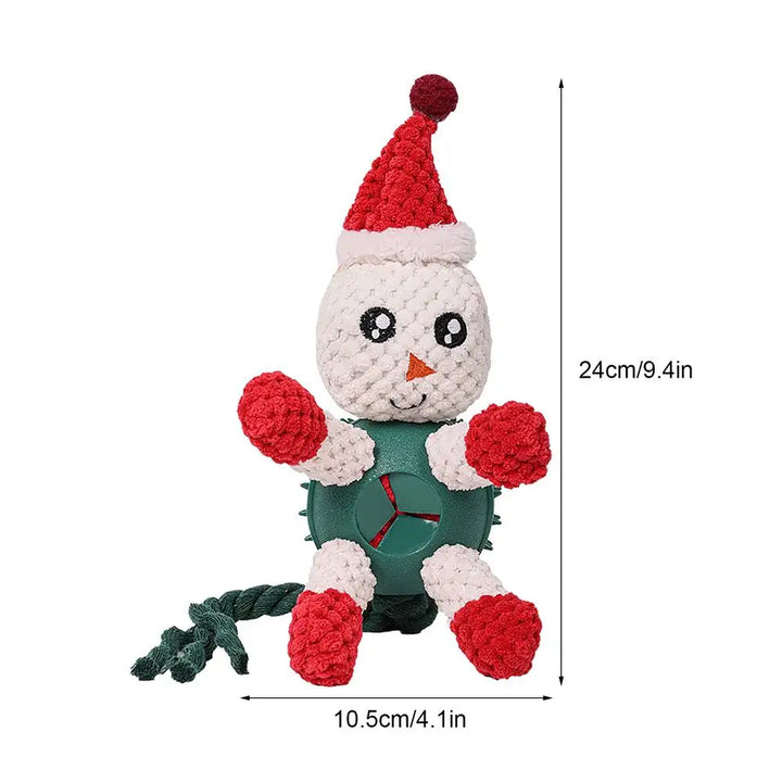 Jouet en Peluche pour Chien de Noël