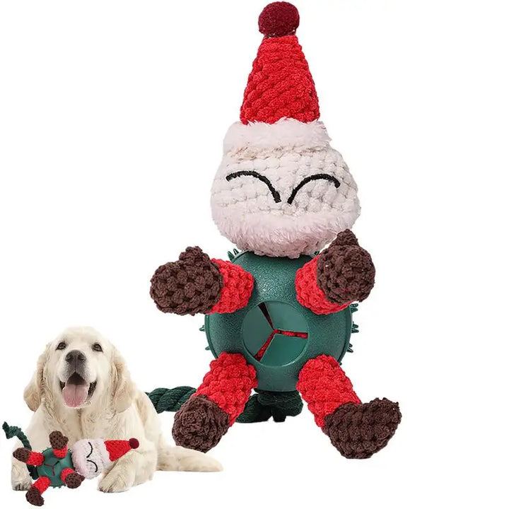 Jouet en Peluche pour Chien de Noël