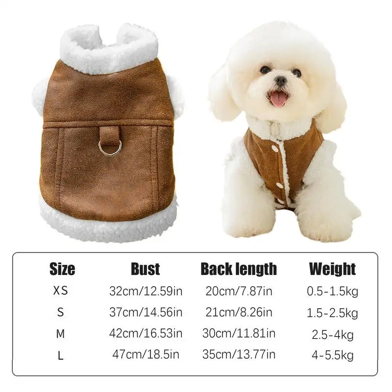 Pull d’Hiver pour Chiens – Confort & Chaleur avec Trou pour Laisse